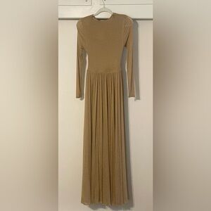 Zimmerman gold maxi gown. New with tags. Size 1 Aus, size 6 U.S.